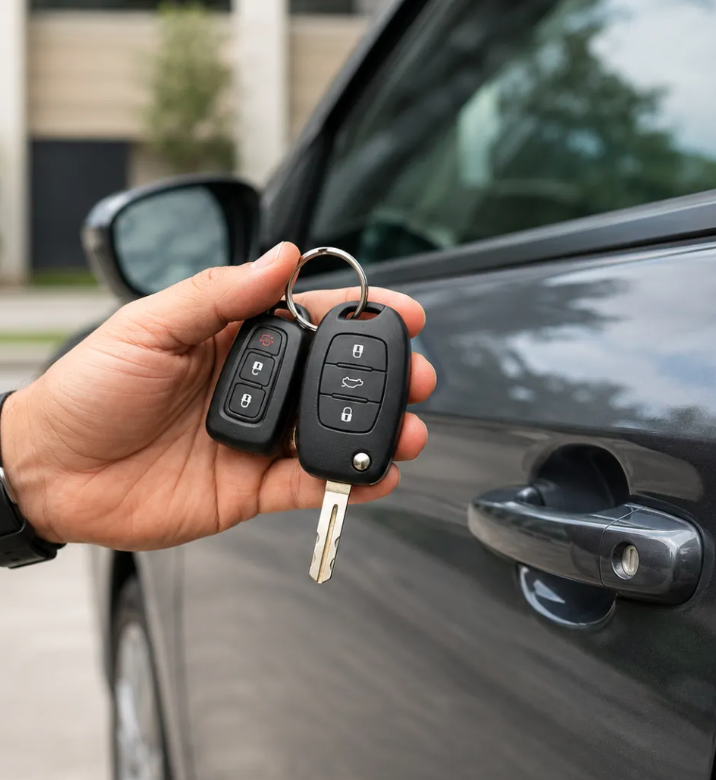 Automotive locksmith and vehicle key service